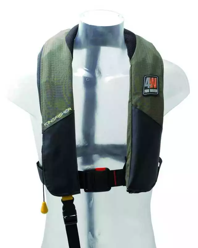 GILET KINGFISHER 150N MANUEL Kaki Offre Spéciale