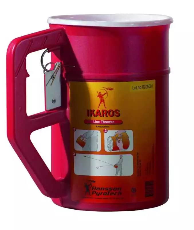 Soldes Lance amarre HANSSON fusée pyrotechnique et 300 m de cordage de 4 mm