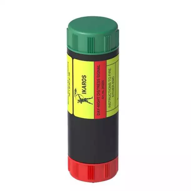 Signal jour et nuit HANSSON produit une lumière rouge et fumigène orange 15 secondes à 10000 Candelas Quantité Limitée