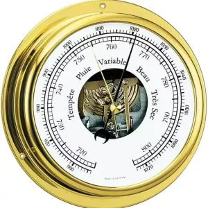 Achat Immédiat Baromètre cadran laiton diamètre 130 mm