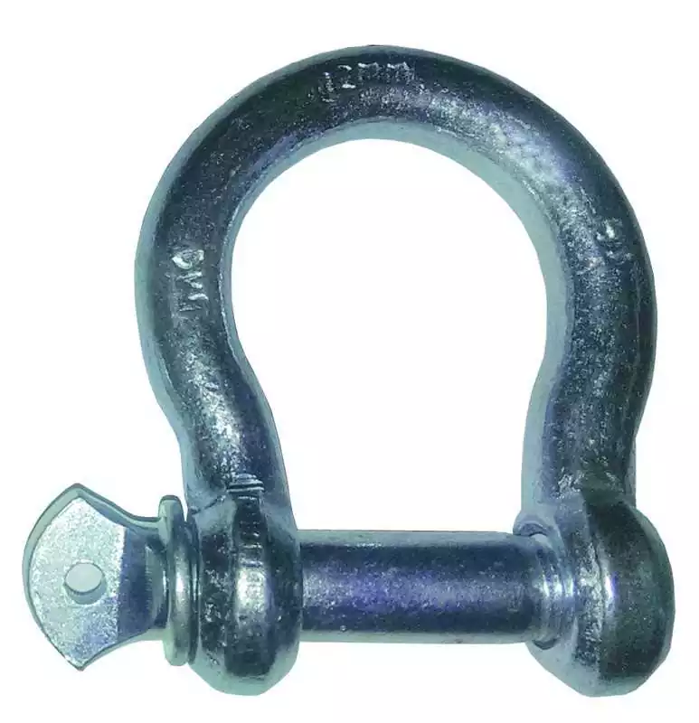 50 Manilles lyres galvanisées 6mm hauteur intérieure 24mm marquées CE charge 188Kg Achetez Aujourd'hui