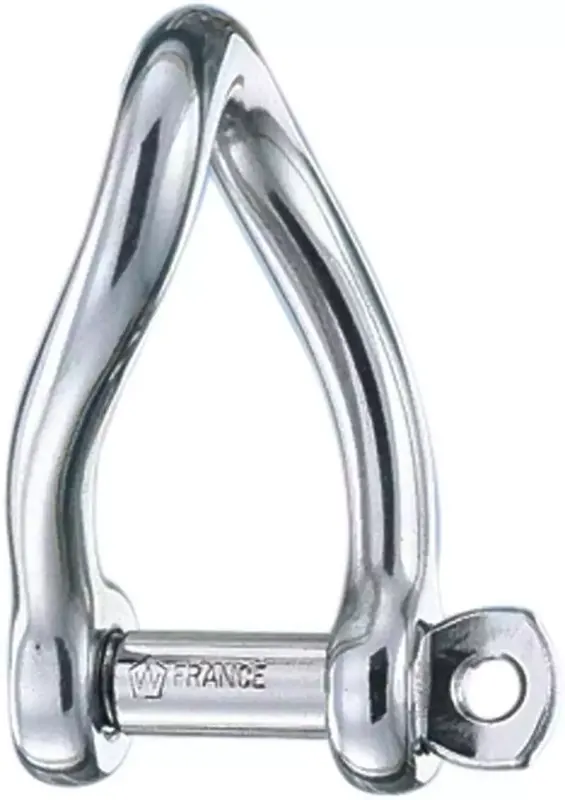 Manille autobloquante Torse diamètre 6mm charge 600Kg Meilleure Vente