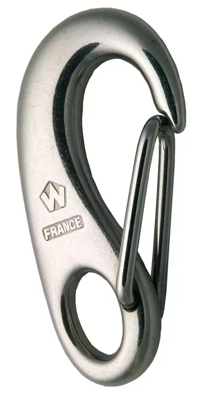 Haute Qualité Mousqueton de sécurité Wichard diamètre 12mm Oeil 10mm Longueur 75mm