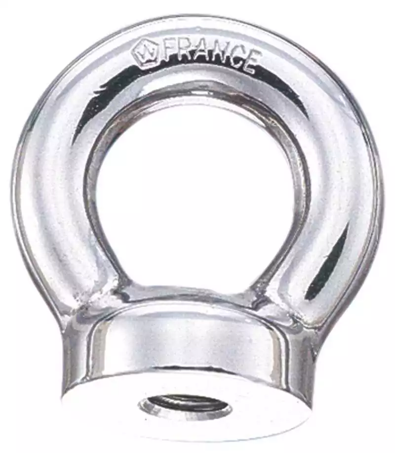 Ecrou à oeil Filetage M6 x 100mm Diamètre Oeil 13mm Hauteur 27mm Base 17mm Acheter Direct