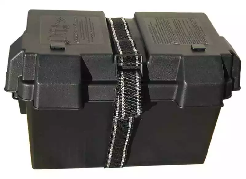 Dernière Chance Bac à batterie moyen modèle 33,5 x 17,3 x 25,6cm