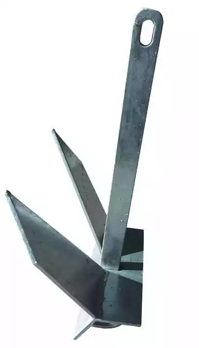 Ancre PLATE THR 8 kg acier galvanise renforcé verge mobile Dernière Chance