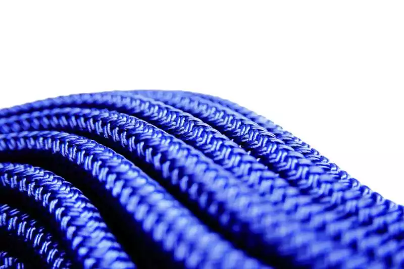 Affaire À Saisir Cordage double tresse Bobine 100M BLEU Diamètre 24mm 16 fuseaux