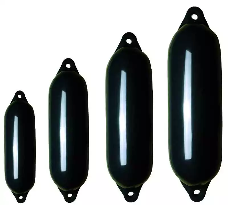 Prix Bas Pare-battage 2 yeux avec cordage 15X60cm Noir