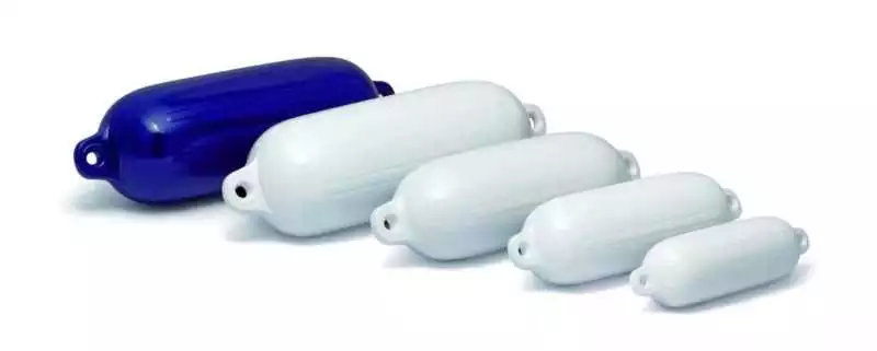 Meilleur Prix Pare-battage cylindrique Bleu Longueur 51cm Diamètre 14cm