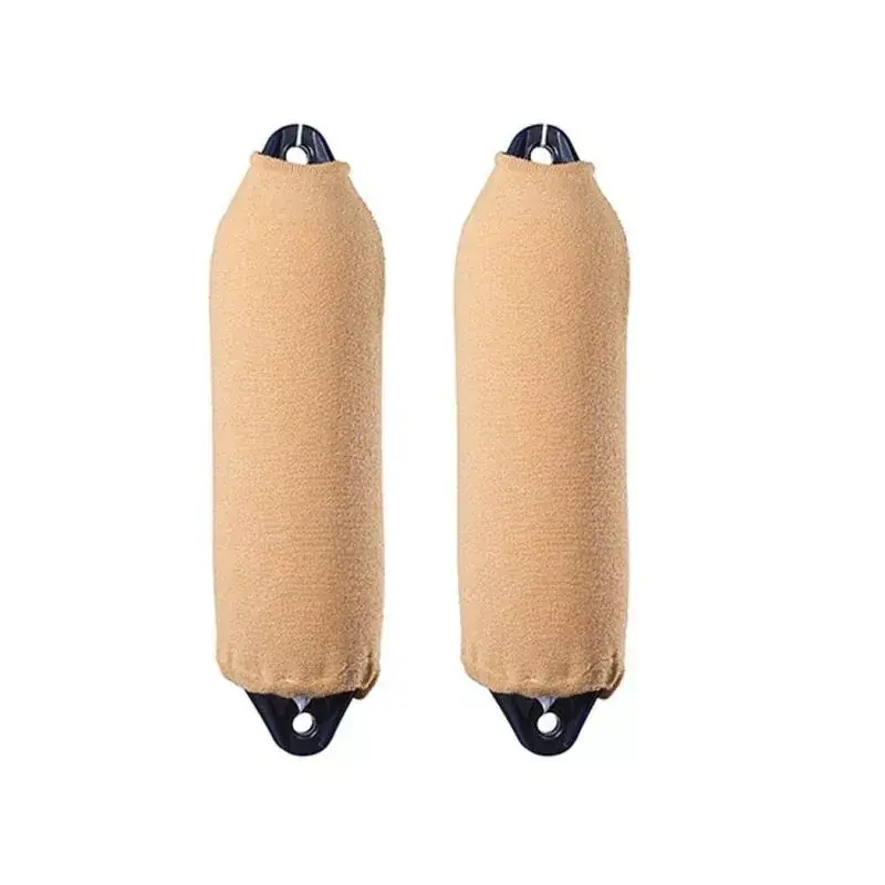 Nouvelle Collection 2 Chaussette pare-battages diamètre 23cm Longueur 56cm BEIGE