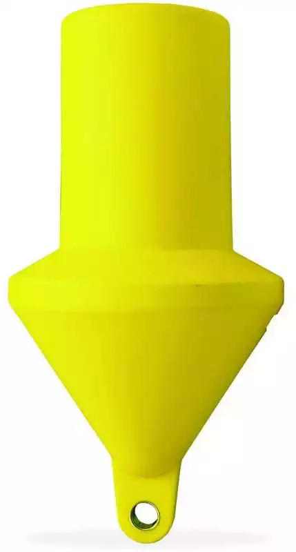 Bouée cylindrique Jaune diamètre 800mm oeil 45 mm Affaire À Saisir