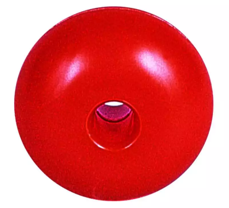 Meilleur Prix Flotteur Orange diamètre 75mm Trou 13 mm
