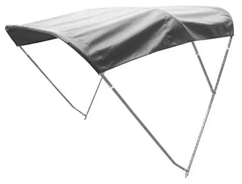 Bimini inox Blanc Largeur 1,60-1,80m Hauteur 1,40m Longueur 2,00m Marque
