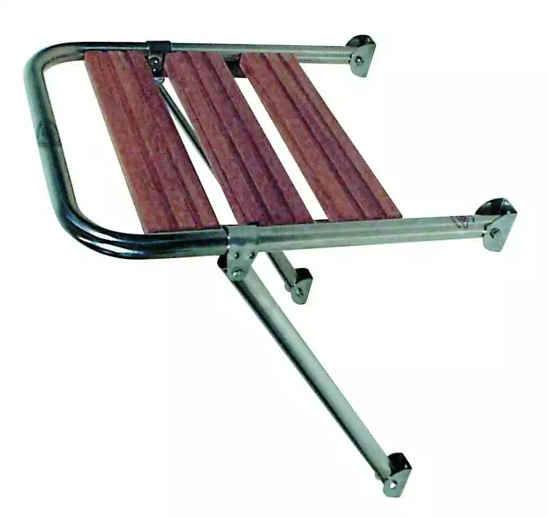 Plateforme inox et en bois dur tropical Largeur 50cm Profondeur 46cm Paiement Sécurisé