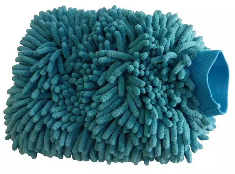 Gant de nettoyage en microfibre chenille avec poignée élastique Meilleur Choix
