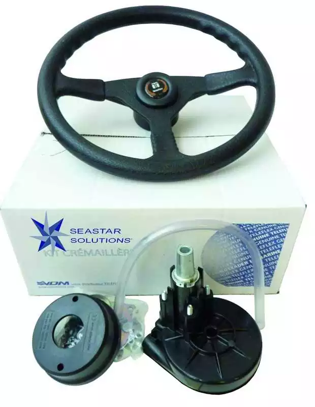 Expédié Aujourd'hui Kit crémaillère compact kit de direction Light Duty pour moteur jusqu‘à 53 CV