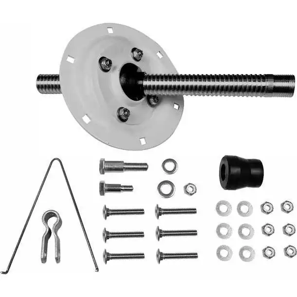 Rotule pour coffre incliné kit rotule pour coffre en acier peint blanc Authentique