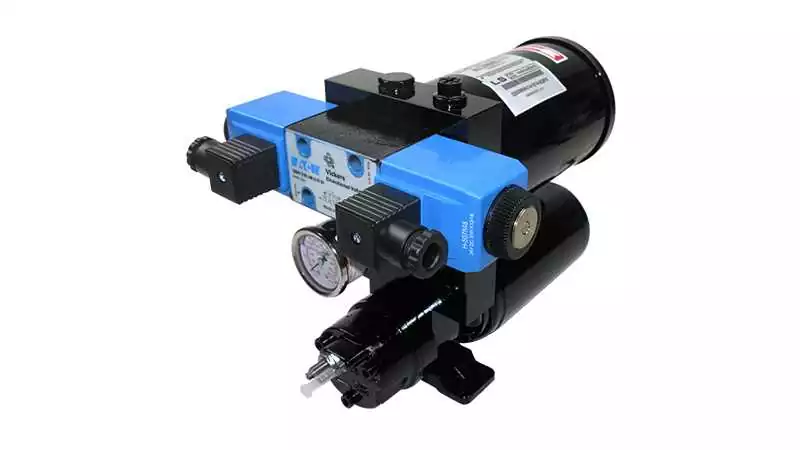 Commander Maintenant Groupe hydraulique à débit réglable EV3 24V de 0.3 à 3 L/min non réversible