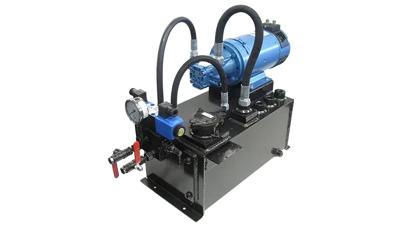 Petit Prix Centrale hydraulique HF1,9 24V débit 11 L/min réservoir 25 Litres puissance moteur 1900W