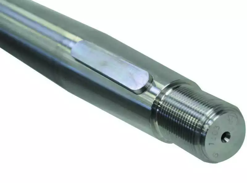 Arbre d‘hélice inox Telmet 26 diamètre 22mm Longueur 1500mm clavette 6mm Bon Marché