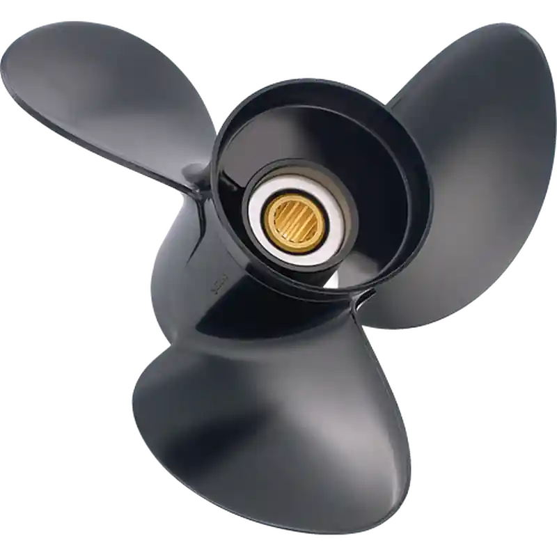 Helice Solas 15-35cv 3 pâles diam 10,1X13 rotation R BRP échappement par hélice 14 cannelures Offre Du Jour