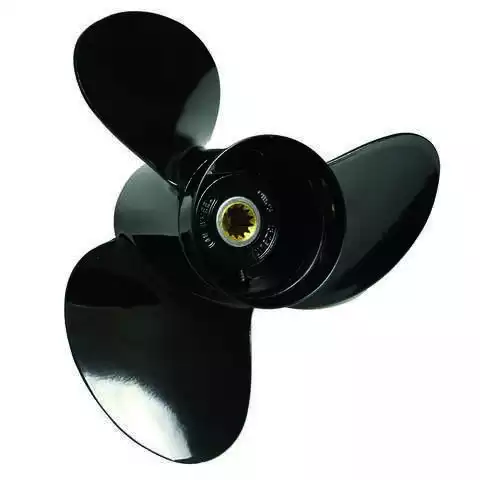 Helice Match alu 15-60cv 3 pâles diam 11-3/4X10 rotation R SUZUKI échappement par hélice 13 cannelures Commander Vite