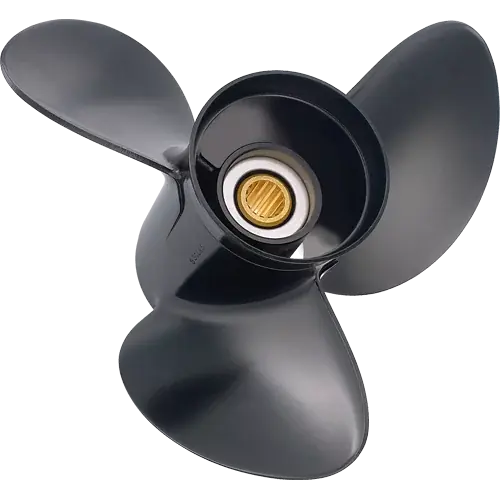 Helice Solas 40-65cv 3 pâles diam 11,6X12 rotation R SUZUKI échappement par hélice 13 cannelures Prix Choc
