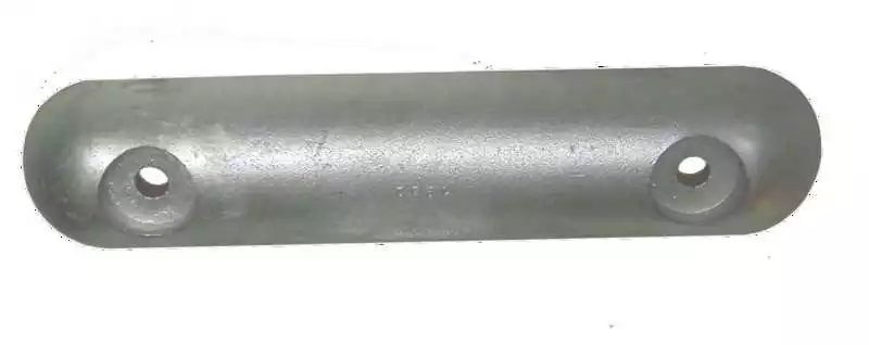 Anode alu à boulonner 450g Dimensions 150 x 60mm Entraxe 80mm Vente Directe