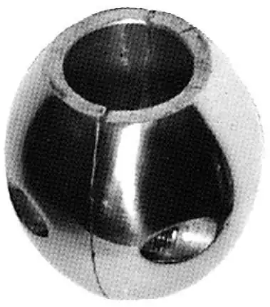 Anode zinc noix d‘arbre gros modèle diamètre 25mm Nouveauté