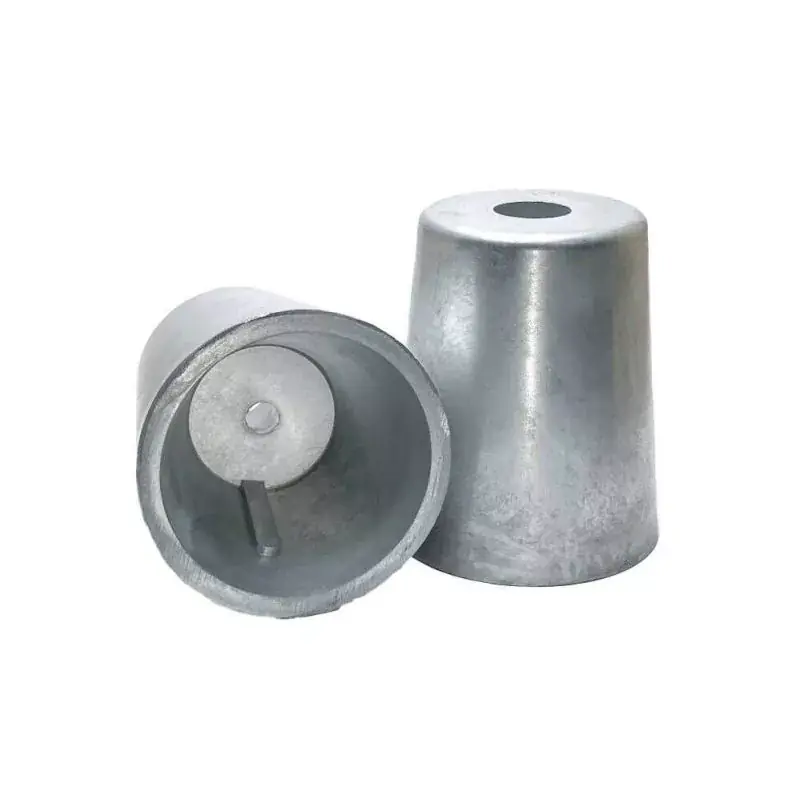 Prix Choc Anode embout d‘arbre conique à clavette diamètre 100mm