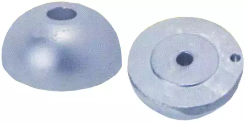 Anode zinc hélice orientable J-Prop diamètre 80mm Dernière Chance