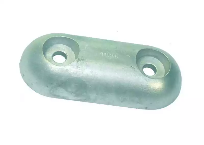 Offre Du Jour Anode zinc à boulonner Dimensions 150 x 60mm Entraxe 80mm Poids 1,1kg
