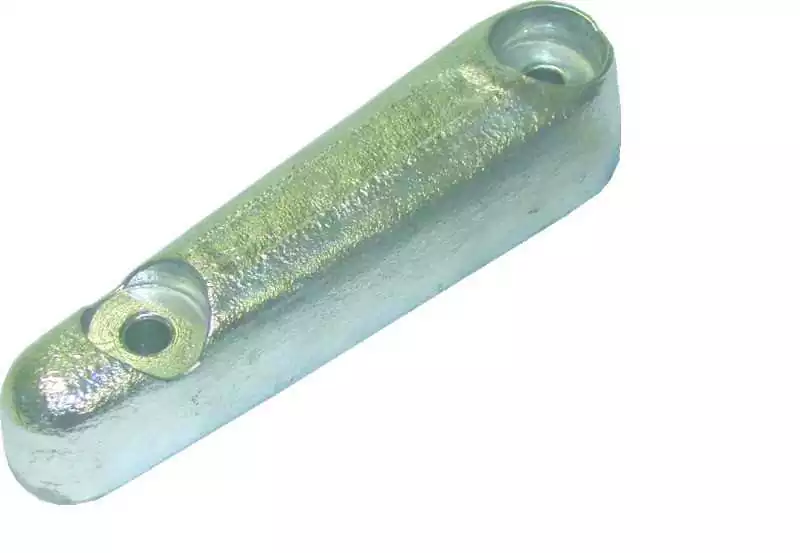 Achat Immédiat Anode zinc barreau Twin Disc Arneson 156mm Longueur 152mm entraxe 88mm