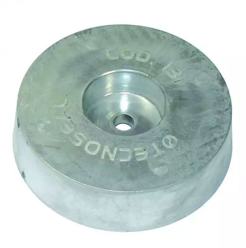 Anode zinc tableau baglieto diamètre 140mm 3,1kg Dernière Chance