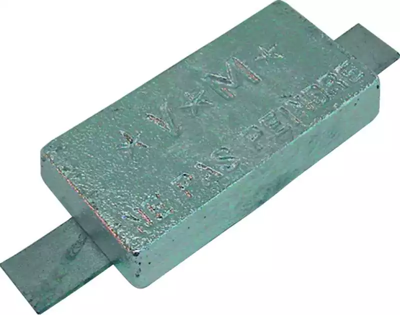 Anode zinc à souder 800g Offre Limitée