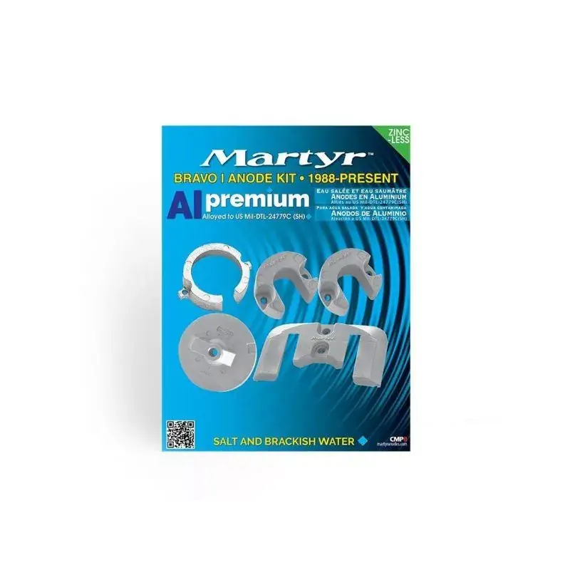 Commande En Gros Kit anode alu pour Mercury Bravo gen 1 après 1988