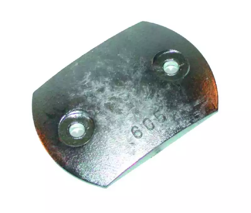 Expédié Aujourd'hui Anode alu plaque safran