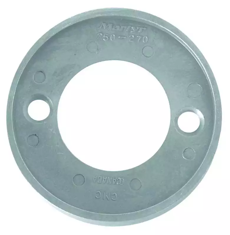 Super Prix Anode pied d‘embase AQ250 270, 275 Volvo diamètre exterieur 114.5mm interieur 47.5mm origine 875805-4