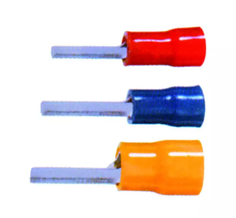 100 Cosses fiche ronde Rouge section câble 0,5-1,5mm² Commander Maintenant