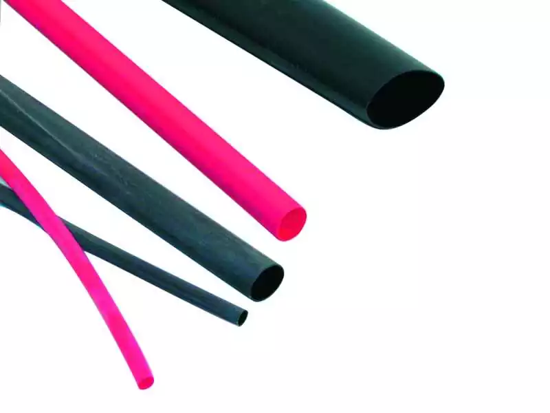 Populaire Gaine thermorétractable rouge diamètre avant 9.5mm après 4.7mm
