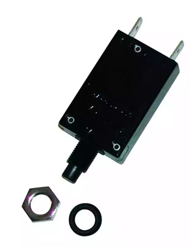 Disjoncteur thermique unipolaire à poussoir 20A Connexions fiches plates Seulement Aujourd'hui