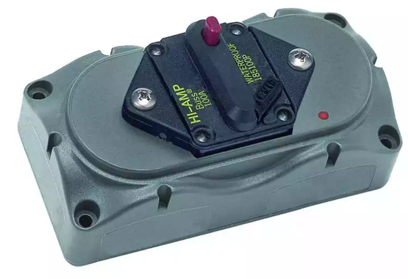Disjoncteur thermique HD 50A protection guindeau bossoir ou passerelle Solde