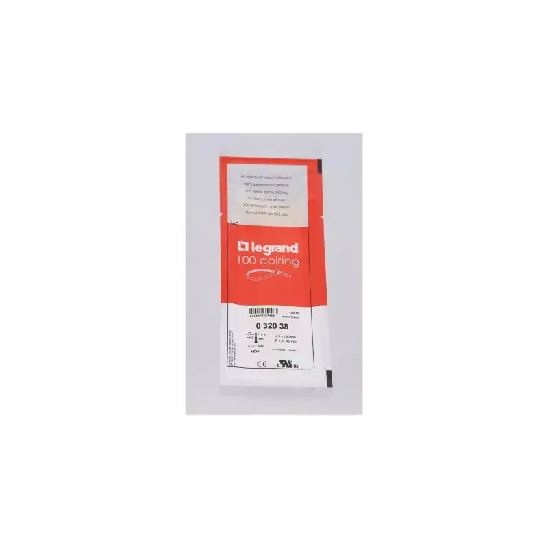 Seulement Aujourd'hui 100 Colliers Colring 4,6 x 360mm incolore