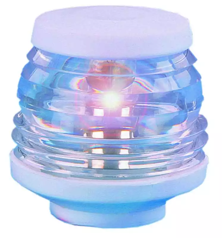 Feu de mouillage 360 degrés Blanc 12V Boîtier blanc Offre Limitée
