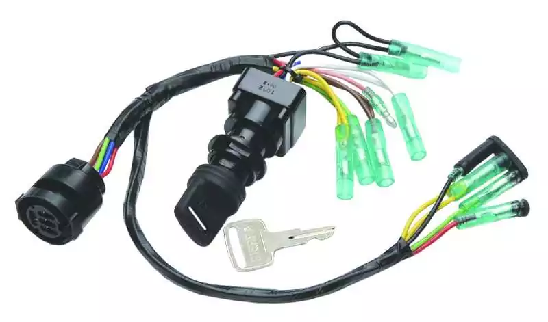 Clé contact moteur 4T Yamaha Montage sur tableau de bord origine 6K1-82510-06-00 Produit De Marque
