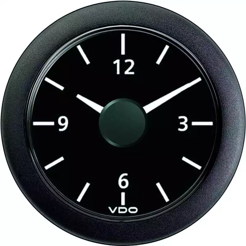 Certifié Horloge diamètre 52mm 18-32V noir Montre