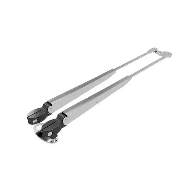 Réduction Bras d‘essuie glace pantographe inox poli 324-460mm réglable W10 W12 W38L