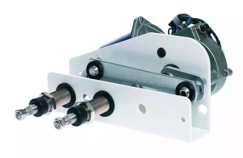 Moteur essuie glace 24V W38 Longueur Axe 90mm Epaisseur max cloison 78mm Meilleur Prix