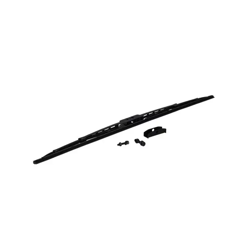 Lame balais essuie glace inox noir 890mm attache support avec axe largeur 16mm Prix Choc