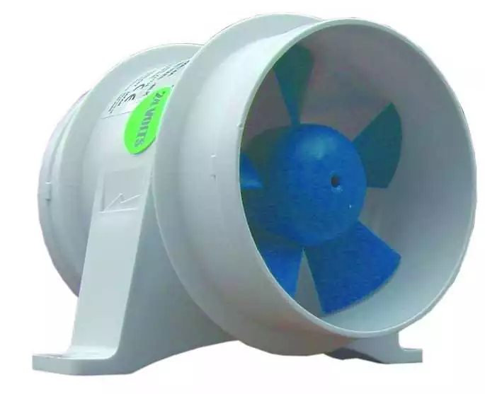 Offre Du Jour Ventilateur extracteur en ligne 3,8 m3/mn 12V diamètre 75mm